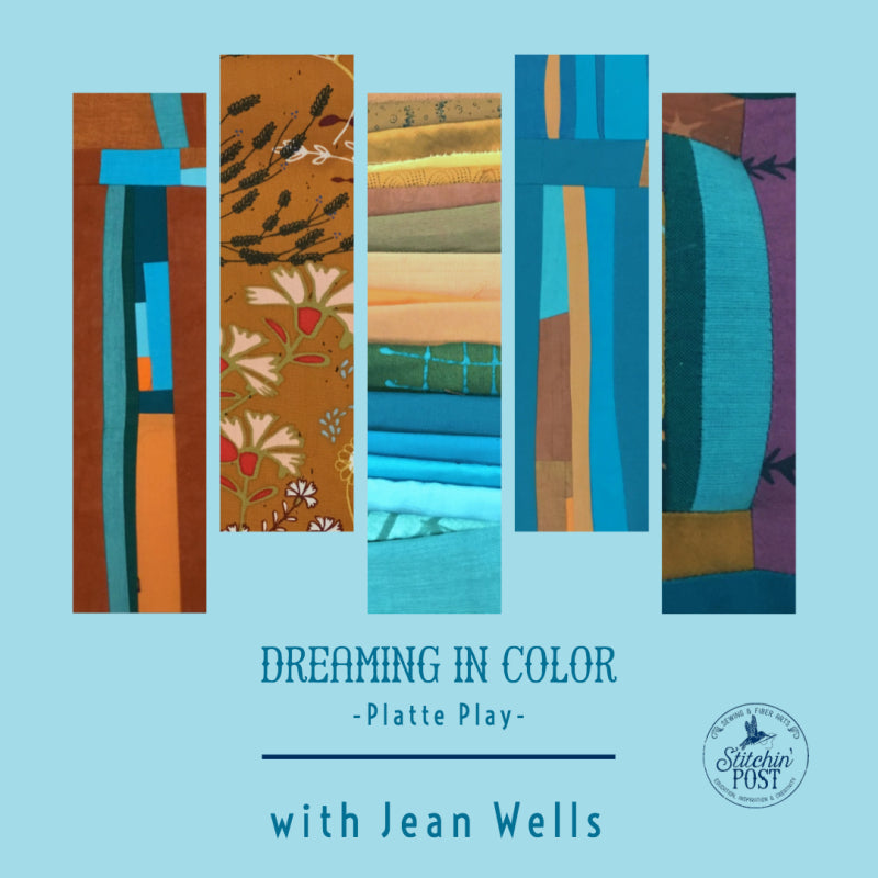 Dreaming in Color Palette Play with Jean Wells Stitchin' Post