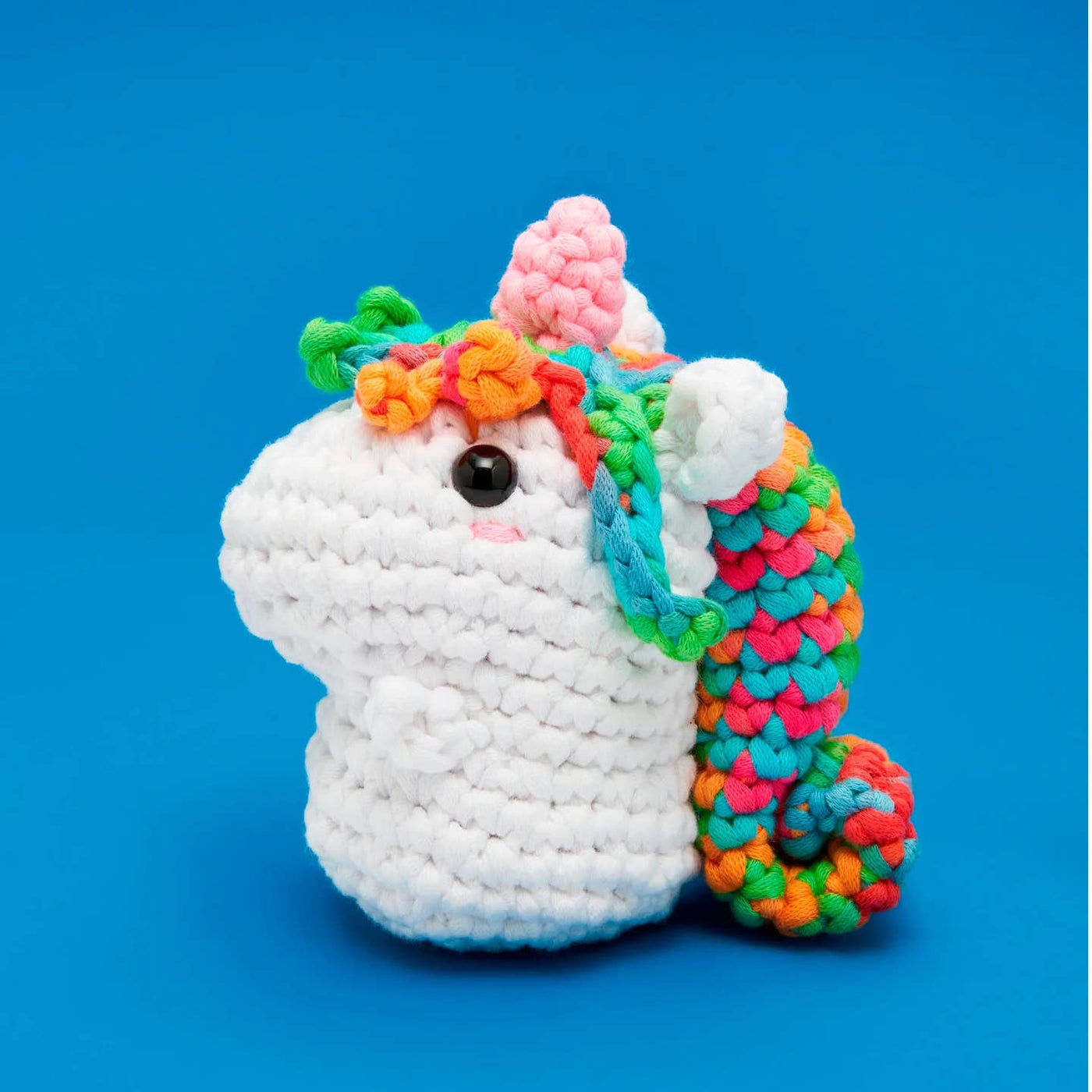 Woobles Rainbow Billy the Unicorn Beginner Crochet Kit