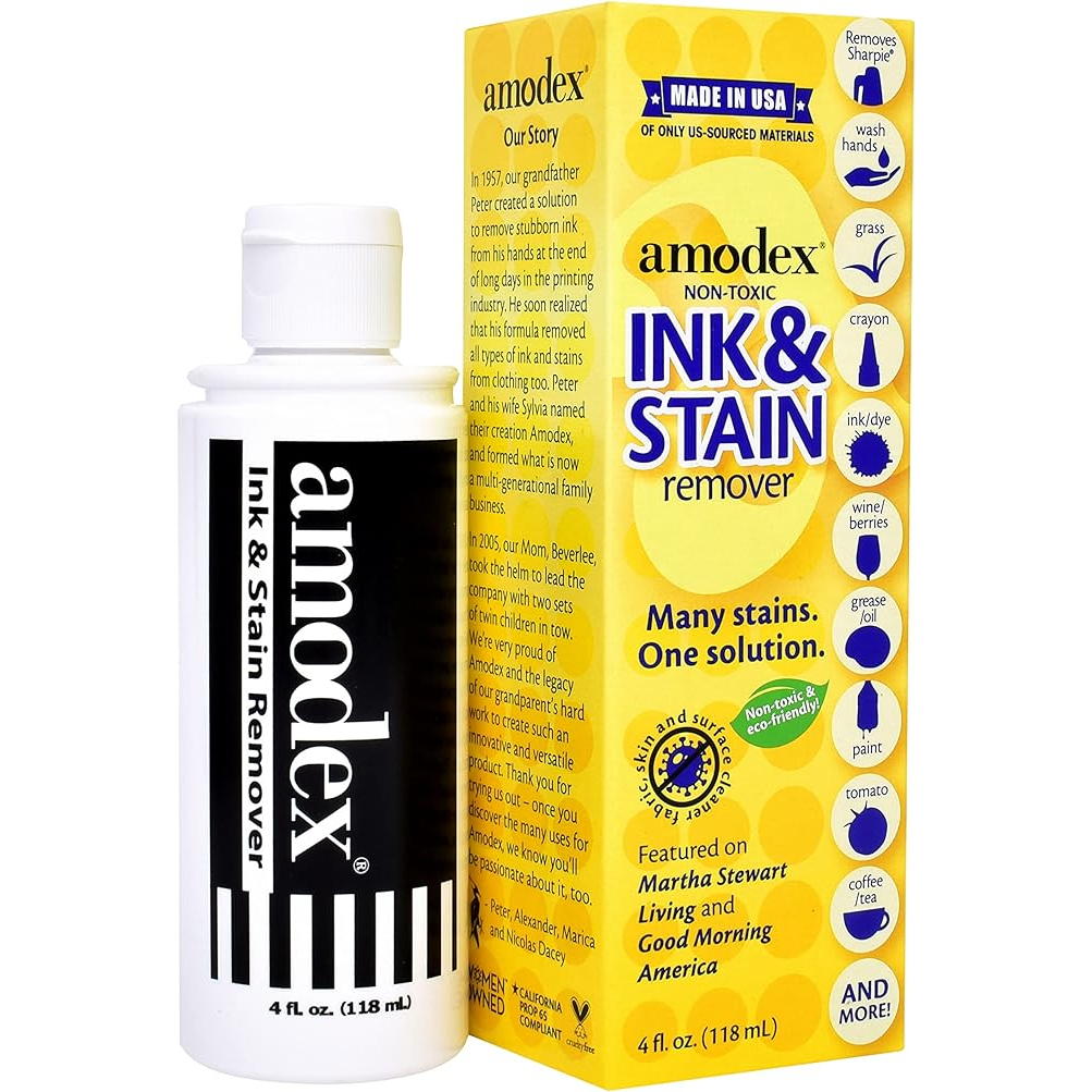 Amodex Ink & Stain Remover - 4 oz Bottle