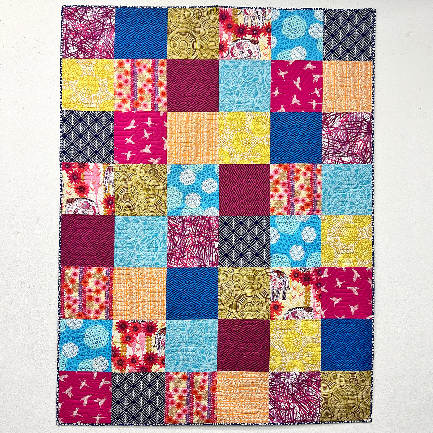 Eclectic Quilt by Valori Wells