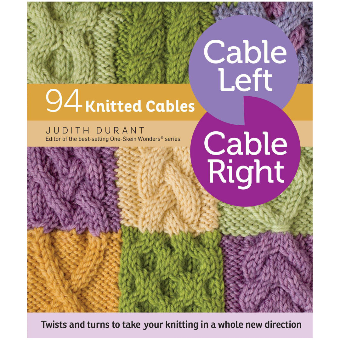 Cable Left Cable Right Book by Judith Durant