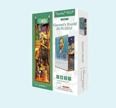Vincent's World DIY Miniature House Book Nook Kit