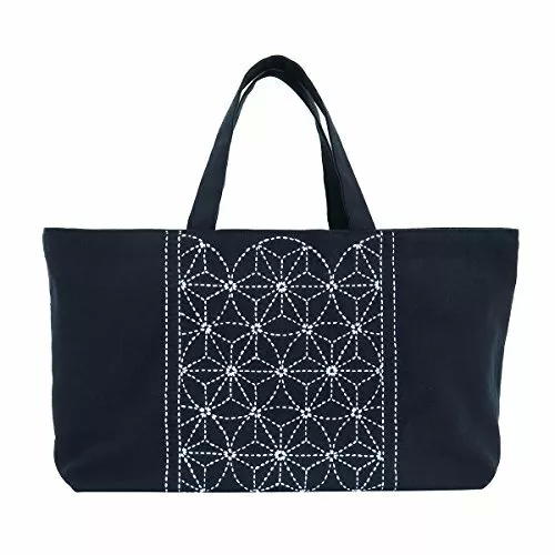 Sashiko Mini-Tote Bag Kit – Stitchin' Post