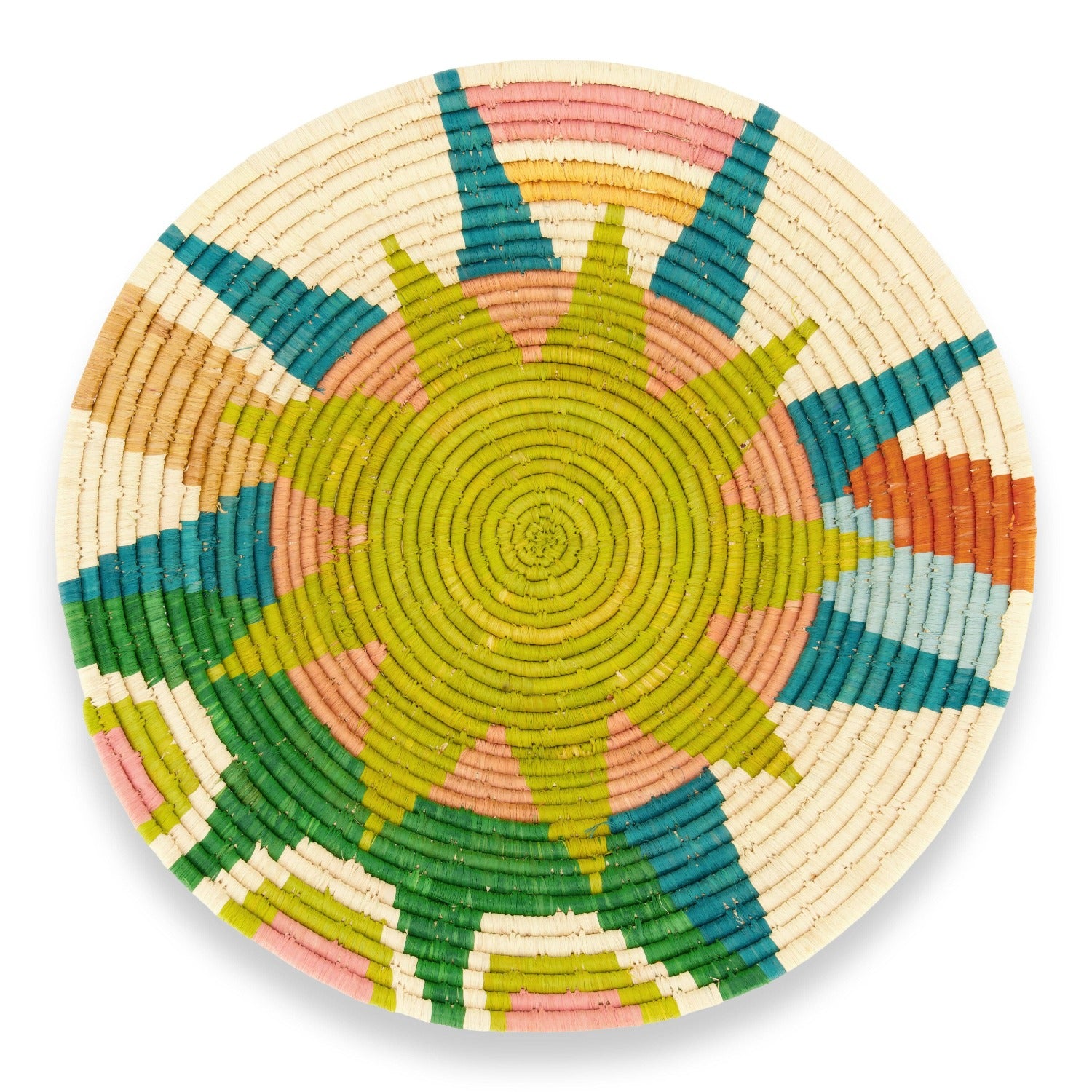 KAZI - Seratonia Woven Bowl - 12" Tropicana – Stitchin' Post