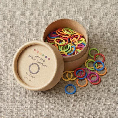 Colored Solid Stitch Markers - Box of 60 from Cocoknits