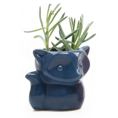 Clay Fox Planters by Chive