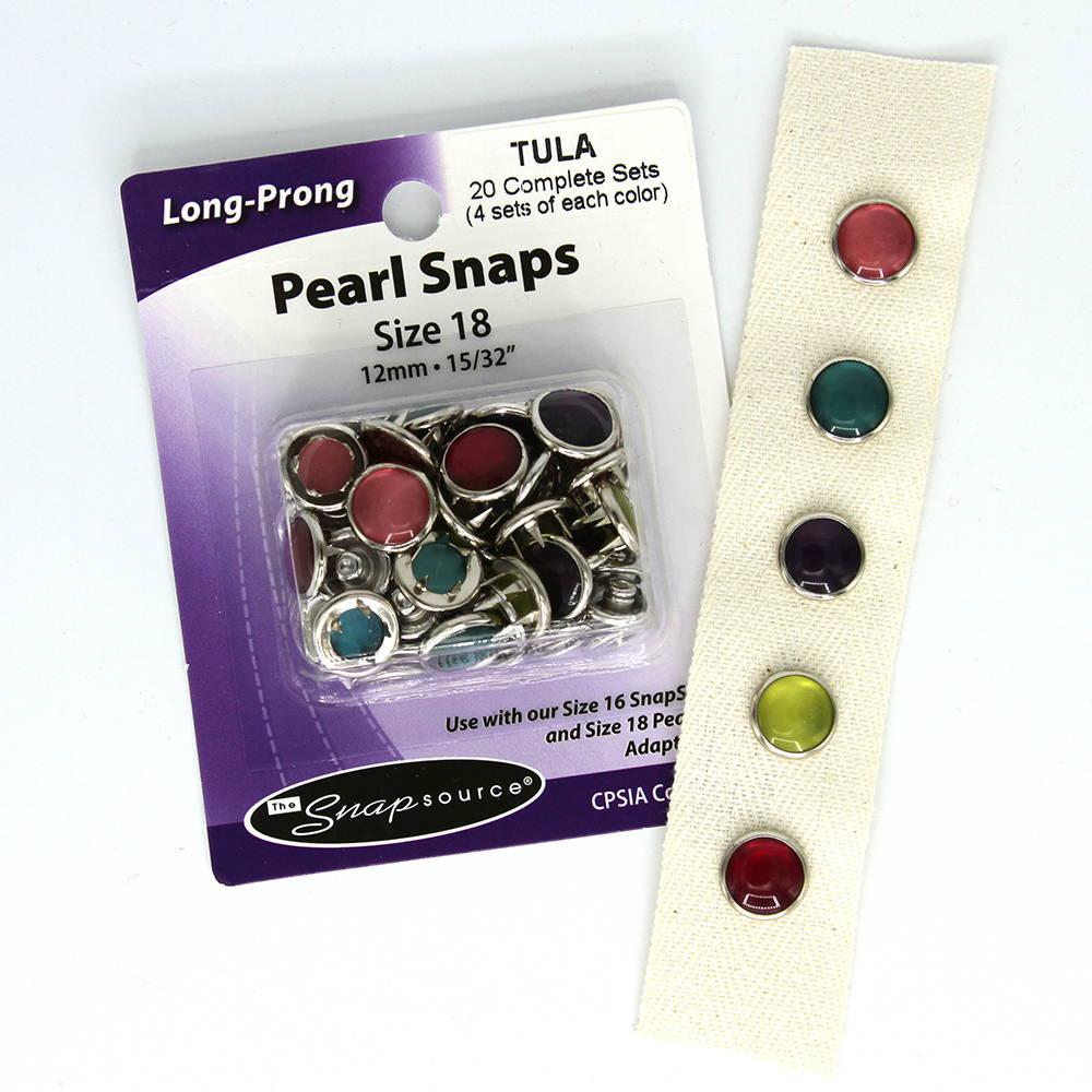 Multi-Color Pearl Snaps tula pink colors