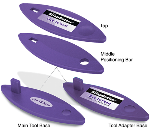 Buy your Snap setter setter kit 8108-10 snaps: 1) - 2) - 4) and 5) (ea)  online