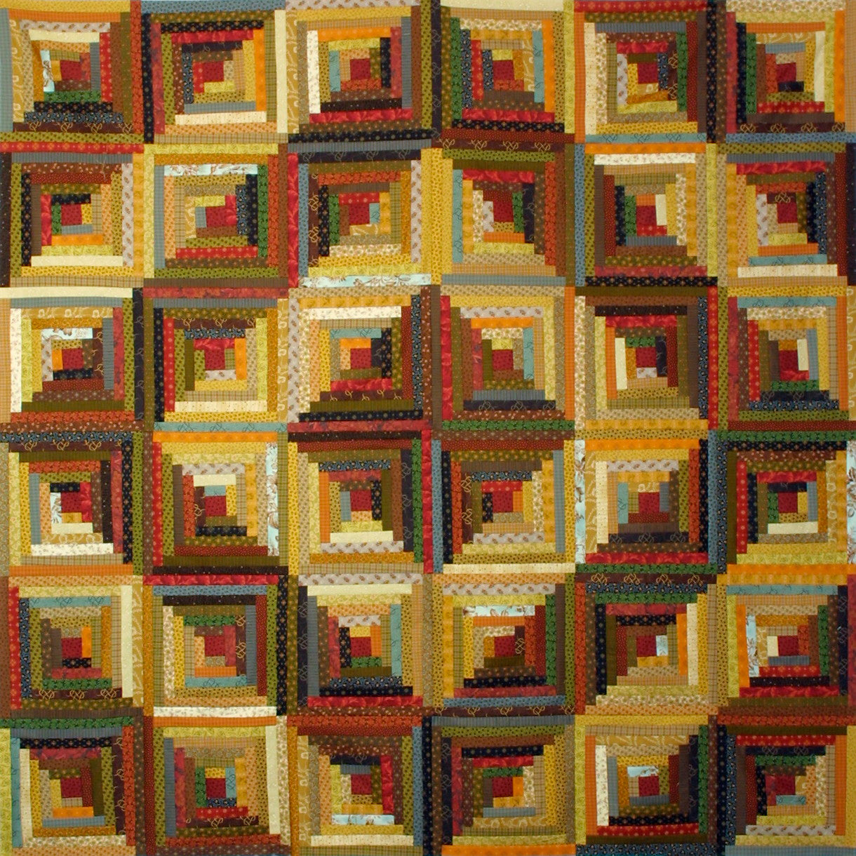 Vintage Log Cabin Quilt Pattern – Stitchin' Post