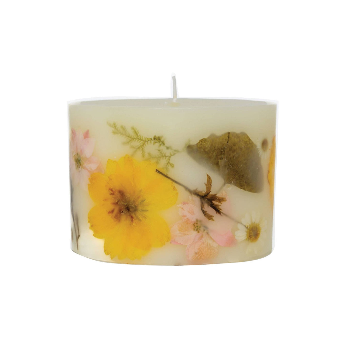 Rosy Rings - Lemon Blossom & Lychee Petite Botanical Candle