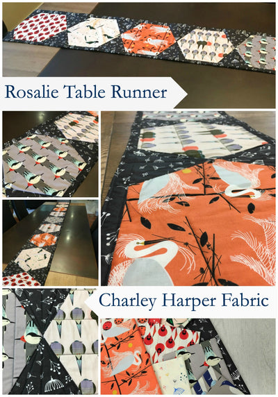 Rosalie Table Runner featuring Charley Harper Fabrics