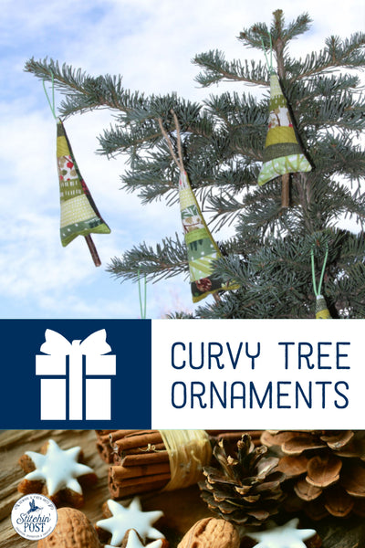 Curvy Tree Ornaments - 12 Projects of Christmas #4