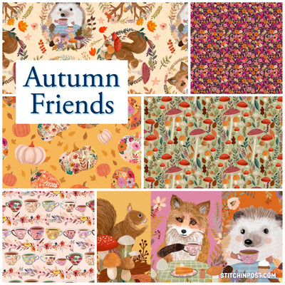 Autumn Friends Fabric Collection