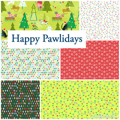 Happy Pawlidays Fabric Collection