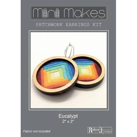 Mini Makes Earring Kit - Circle Eucalypt