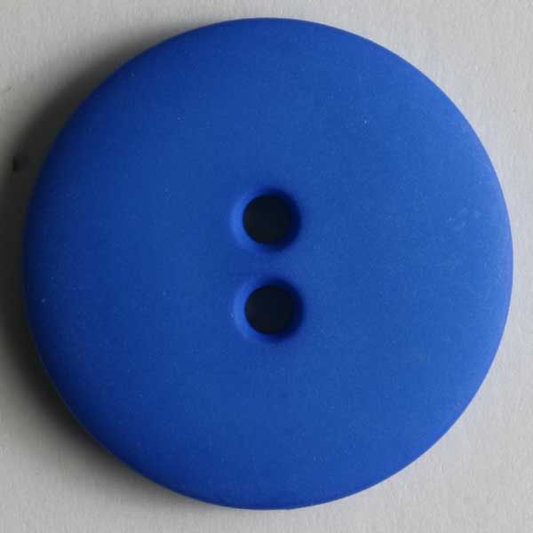 15mm Round Blue Small Button 181000