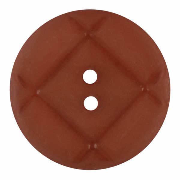 28mm Round Button Criss Cross Brown 376825 – Stitchin' Post