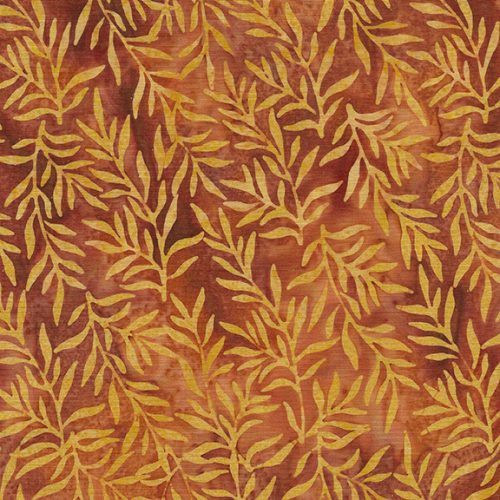 Fall Flair Leafy Vine Orange Vermillion 122448282