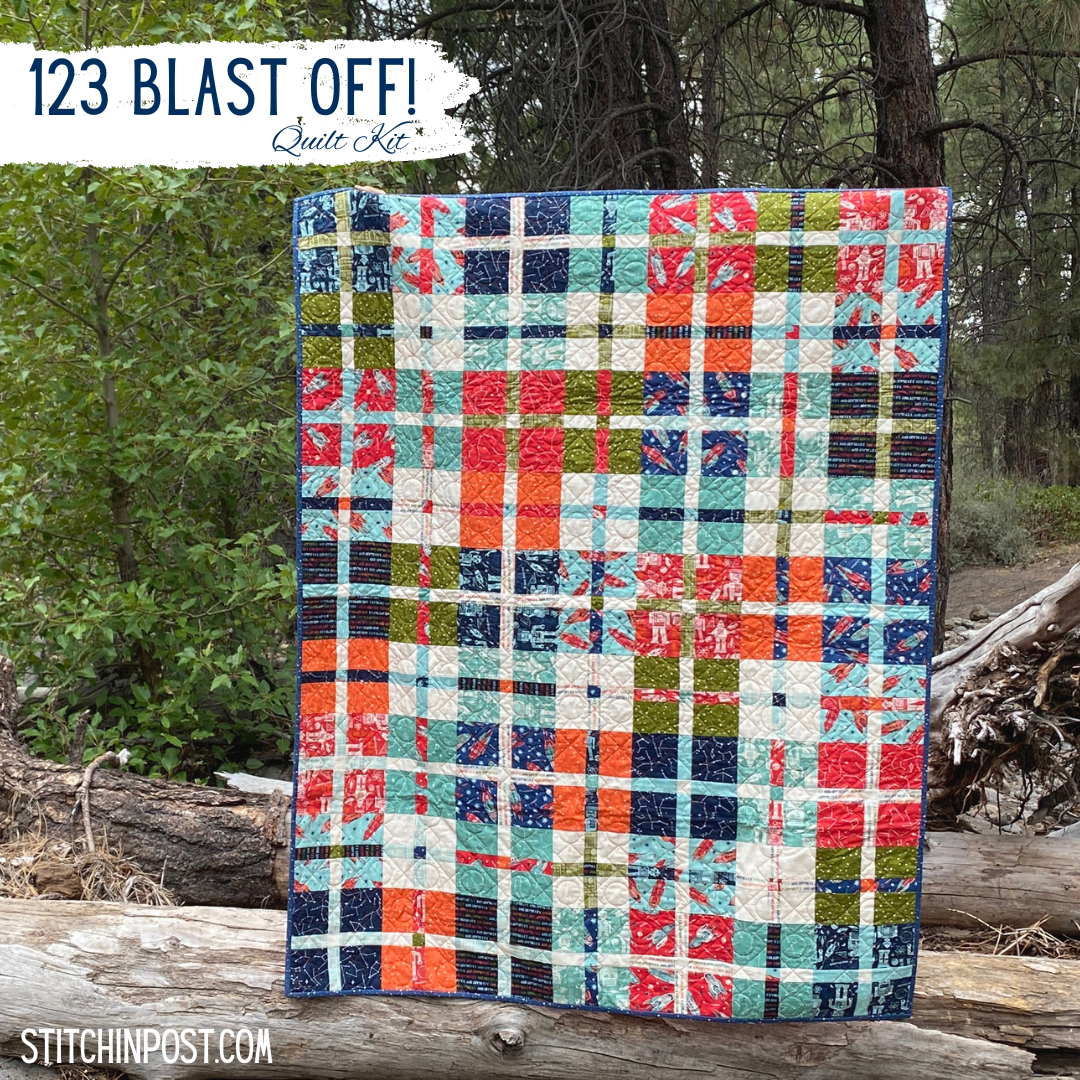 123 Blast Off Quilt Kit
