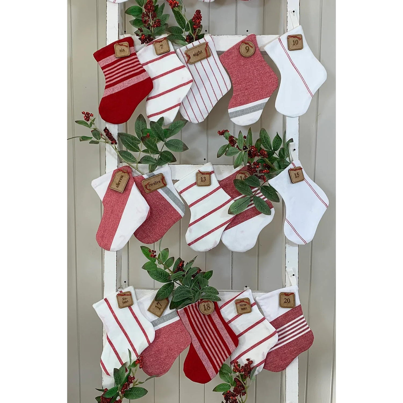 Mini Christmas Stocking Bunting