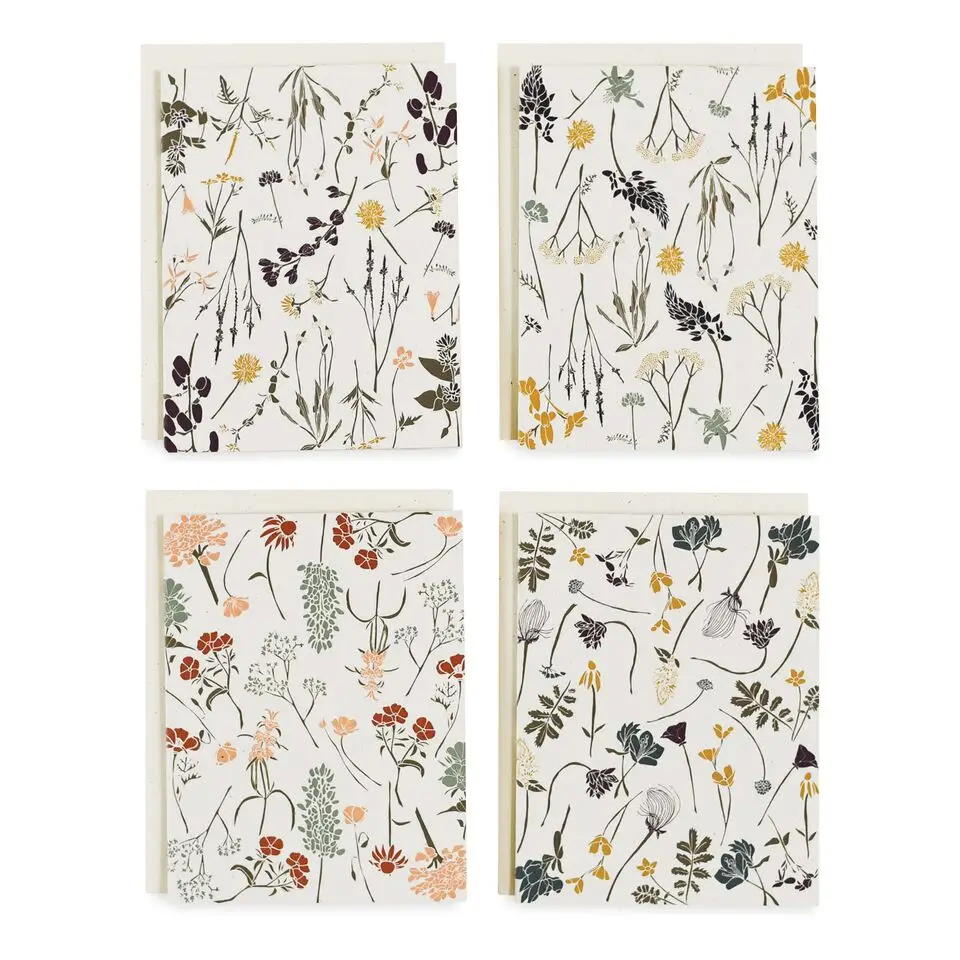 Wildflowers by Region Folded Cards by June & December