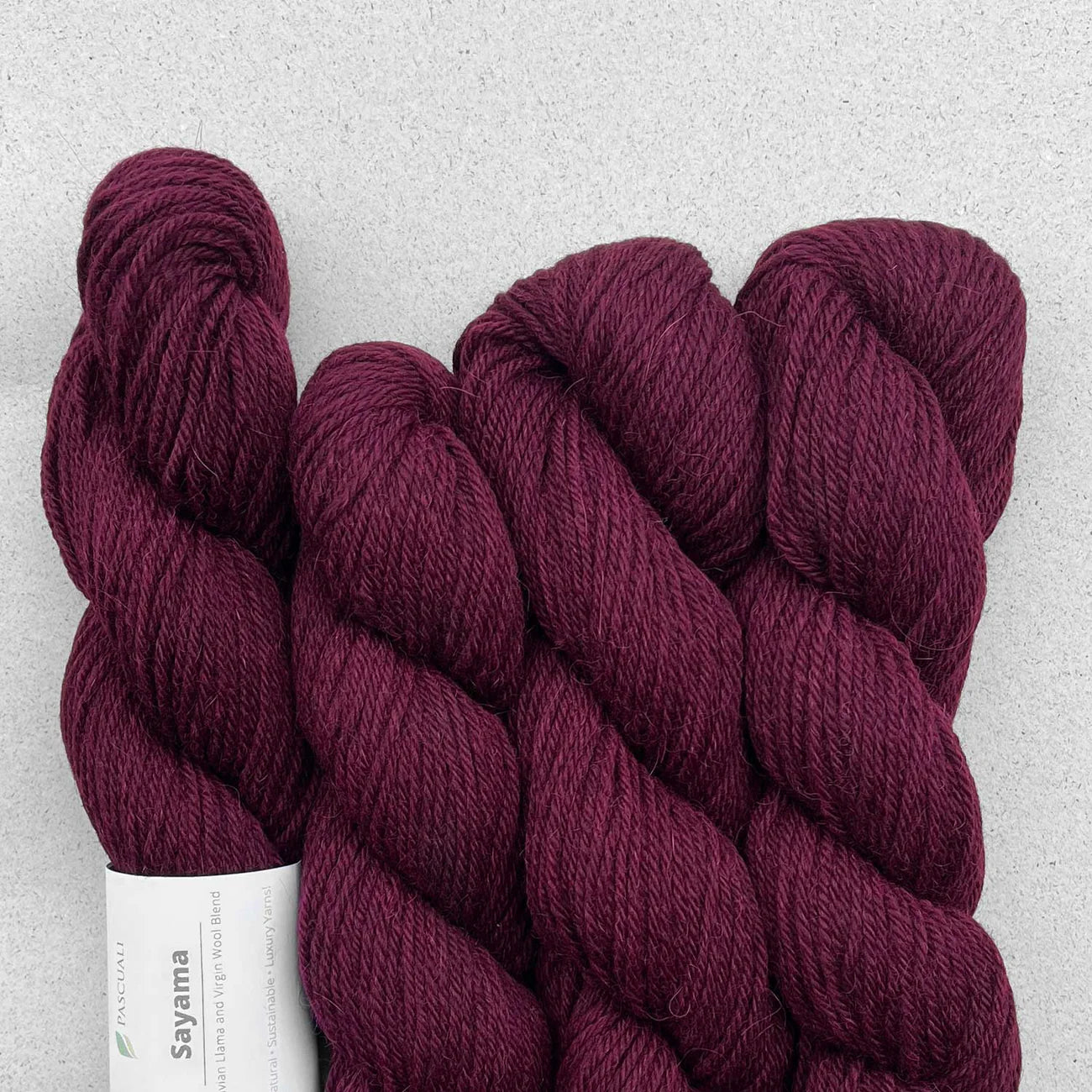 Pascuali Yarn Sayama Bordeaux 300