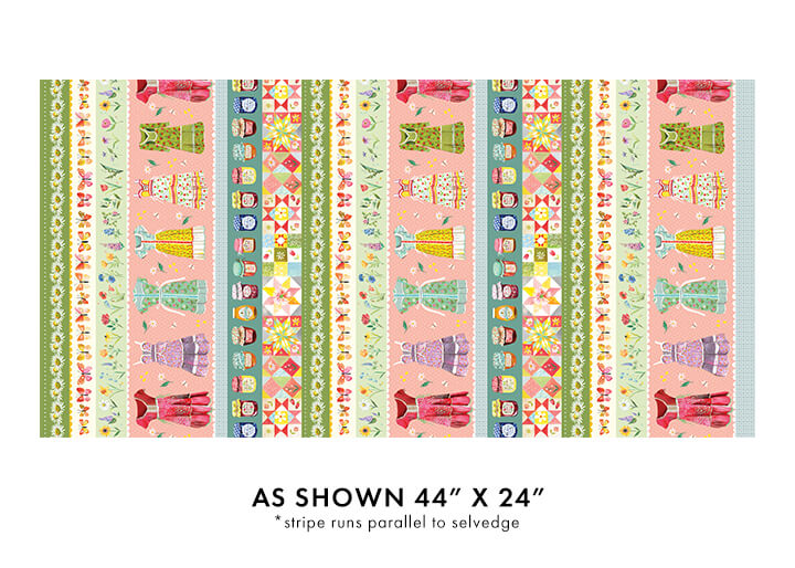 A Prairie Heart by Katie Daisy Stripe Multi 16628-99