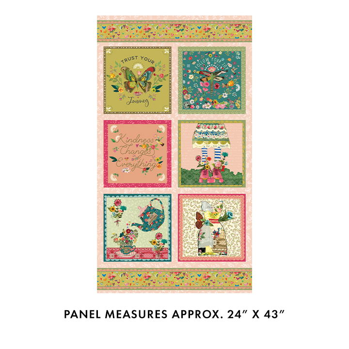 Follow Your Joy Kelly Rae Roberts Panel 16658-09