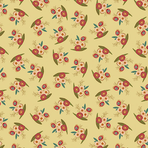 Follow Your Joy Kelly Rae Roberts Tossed Roses Medium Citron 16731-32