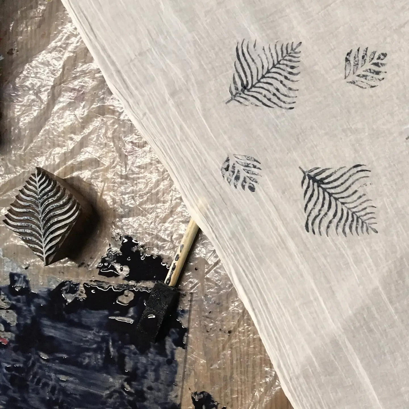 The Love of Colour - Indigo Block Printing Kit