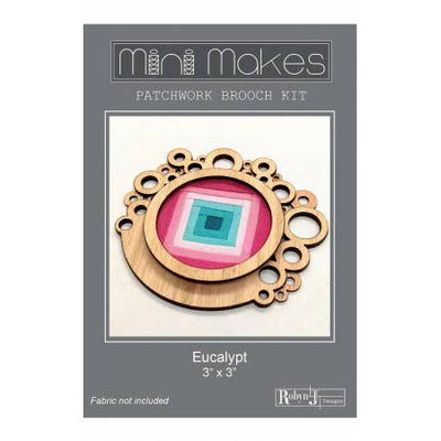 Mini Makes Brooch Kit - Circle Eucalypt