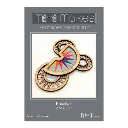 Mini Makes Brooch Kit - Moon Eucalypt