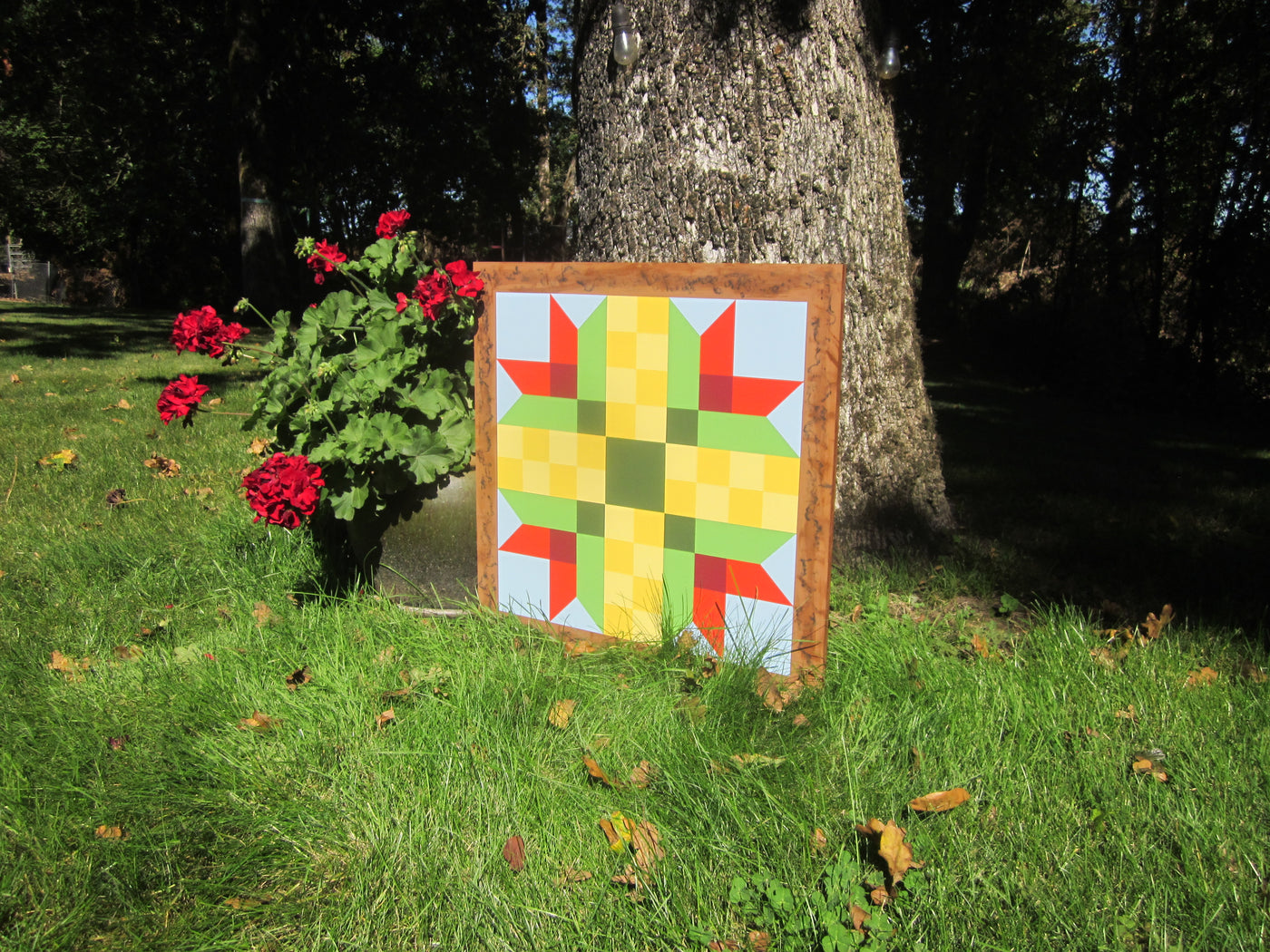 519 50th Anniversary Barn Quilt Painting with Sheila Snyder on 7/11/2025