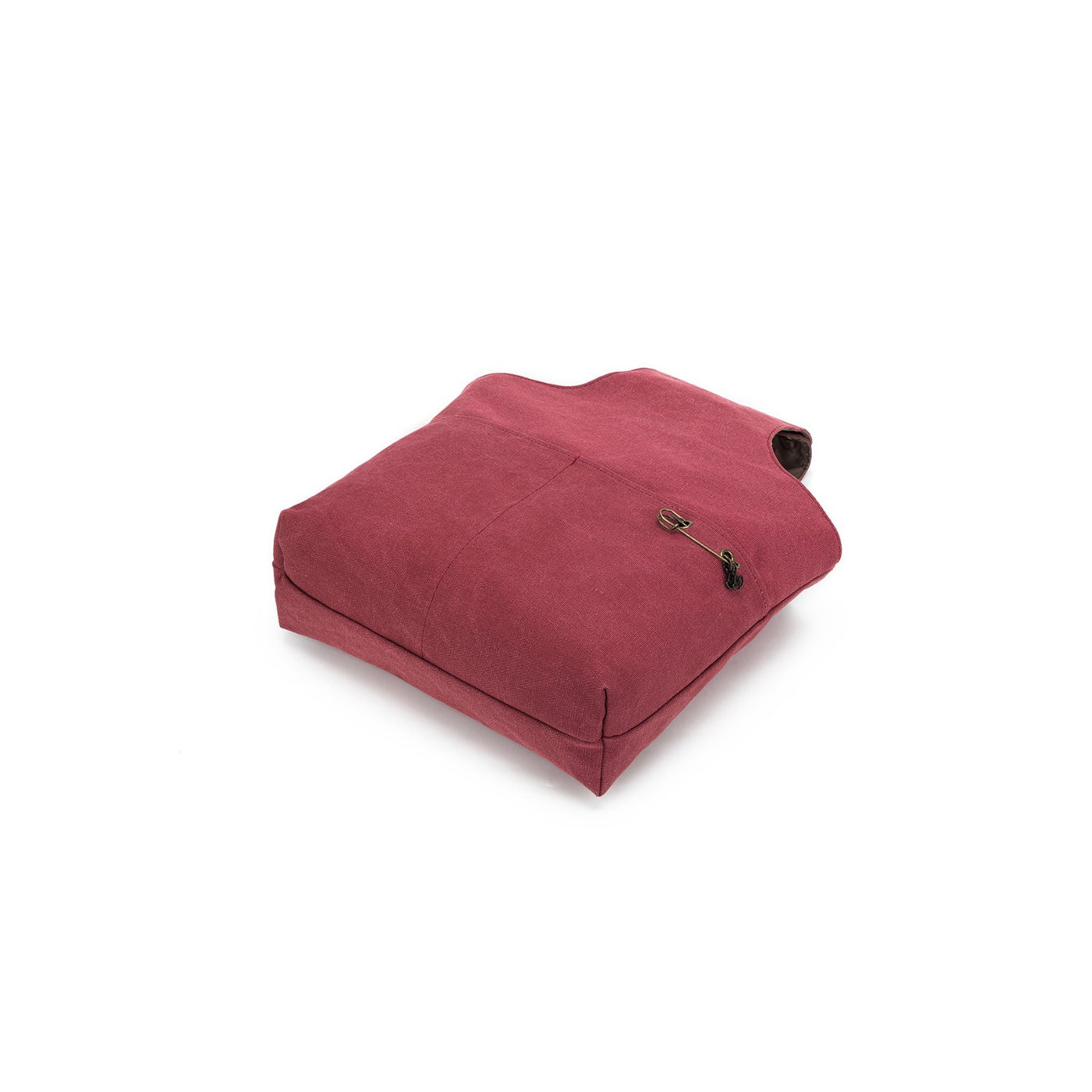 Della Q Nora Bucket Bag Maroon