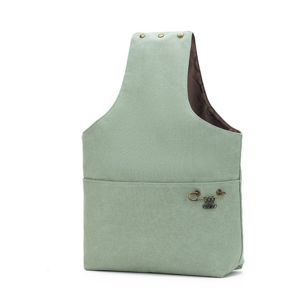 Della Q Nora Bucket Bag Sage