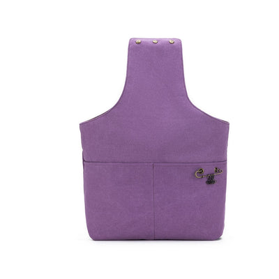 Della Q Nora Bucket Bag Plum