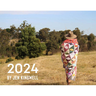 2024 Wall Calendar by Jen Kingwell