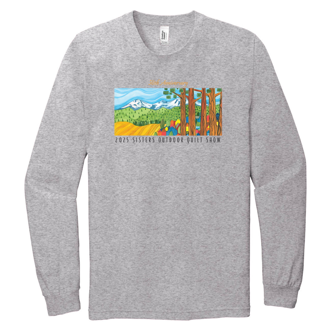 PRE-ORDER - 2025 SOQS Long Sleeved Heather Grey T-Shirt