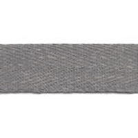 DMT7711 Linen Blend Twill Tape - 20mm, Gray 004