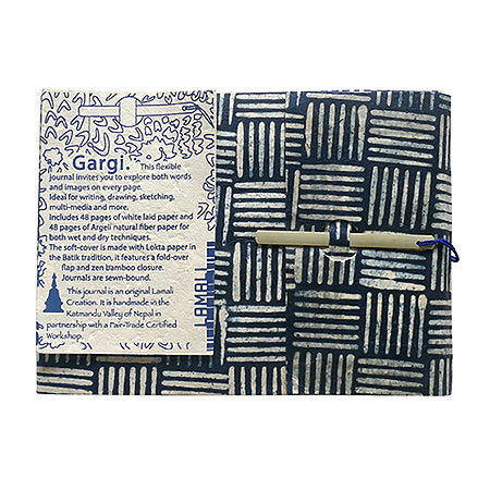 Gargi Journal - Blue Batik