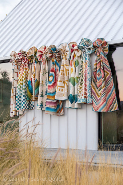 Rainbow Scraps by Laundry Basket Quilts