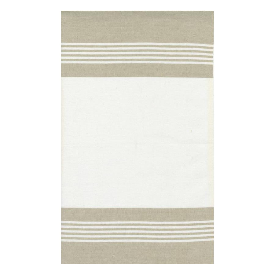 Toweling - Off White & Flax - 992 299