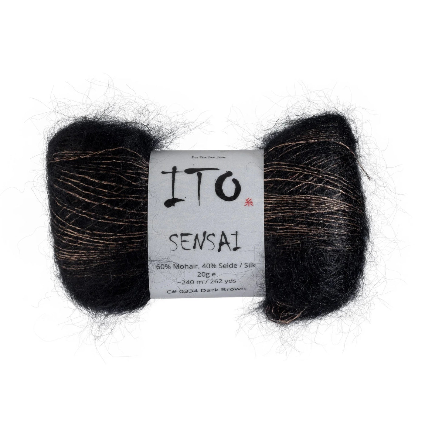 Sensai 334 Dark Brown by ITO Yarn