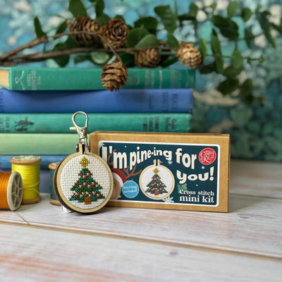 Cross Stitch Mini Kit - I'm Pine-ing For You