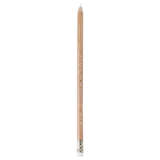 General's Pencils White Pastel Chalk