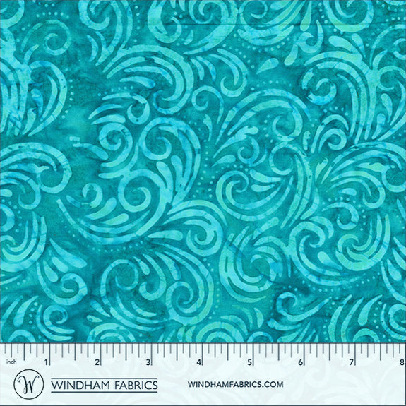 QE8: Charm Swirl Turquoise 452Q-3