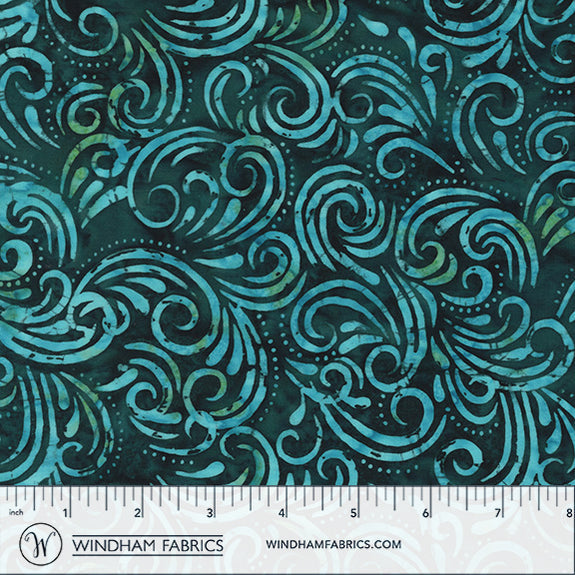 QE8: Charm Swirl Dark Teal 452Q-4
