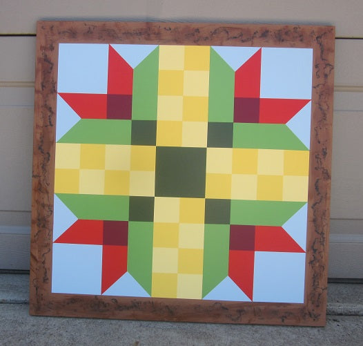 519 50th Anniversary Barn Quilt Painting with Sheila Snyder on 7/11/2025