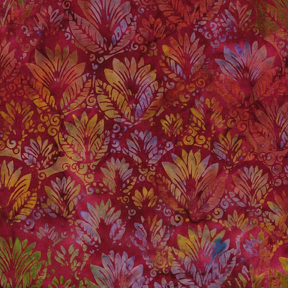 Circle Leaf Multi Green Gold Magenta 512505822