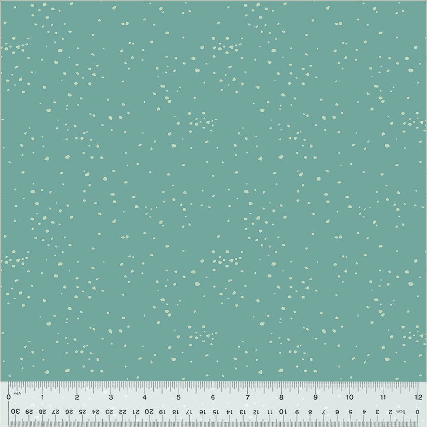 Orchard & Grove Stipple Turquoise 53967-4 - Organic